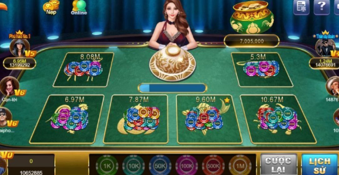 Tỷ lệ trả thưởng siêu hấp dẫn khi đến game bầu cua tôm cá NOHU90