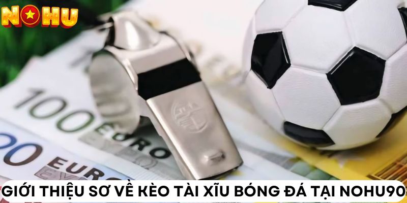 Giới thiệu sơ về kèo tài xĩu bóng đá tại Nohu90